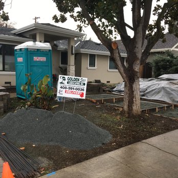 Golden Sky Landscape - Good base for the pavered entry path. - Landscaping Near Me - San Jose, California
