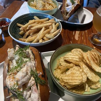 The Semi-Tropic - Shrimp Roll and Fries - Breakfast & Brunch Near Me - Los Angeles, California