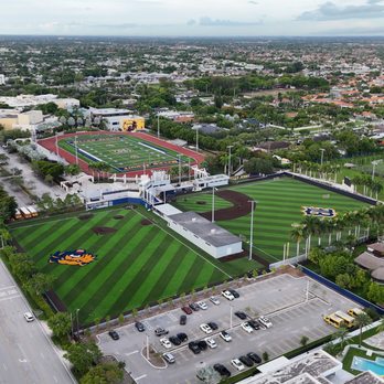 Belen Jesuit Preparatory School - Bird's eye view of the Belen Jesuit Athletic fields. - Middle Schools & High Schools Near Me - Miami, Florida Belen Jesuit Preparatory School - Bird's eye view of the Belen Jesuit Athletic fields. - Middle Schools & High Schools Near Me - Miami, Florida