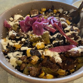 Casitas Cafe - Fiesta Bowl w chicken - Coffee & Tea Near Me - Ruidoso, New Mexico