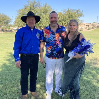 Russell Wimberly - The happy couple - Officiants Near Me Russell Wimberly - The happy couple - Officiants Near Me