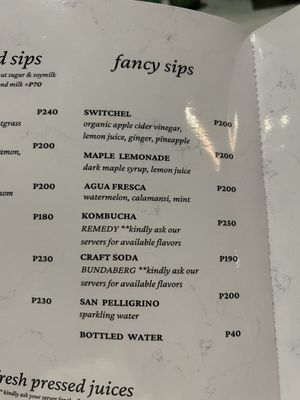 Menu photo 1 Ver De El Nido El Nido, PLW
