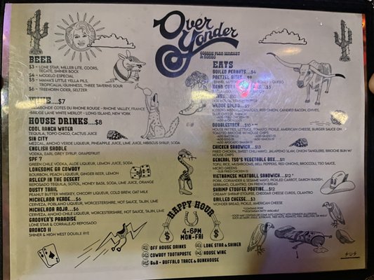 Menu photo 2 Moodright's Savannah, GA