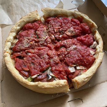 Pizzeria Ora - Chicago Style Pizza - Deep Sish Supreme.....crust was floppy, and overall an uneventful pizza for $27.95 before tax. - Pizza Near Me - Chicago, Illinois Pizzeria Ora - Chicago Style Pizza - Deep Sish Supreme.....crust was floppy, and overall an uneventful pizza for $27.95 before tax. - Pizza Near Me - Chicago, Illinois