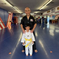 US Tae Kwon Do Center - My son at his yellow belt test.
