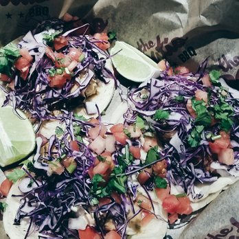 The Patio - Fish tacos, quite good! - Barbeque Near Me - Aurora, Illinois