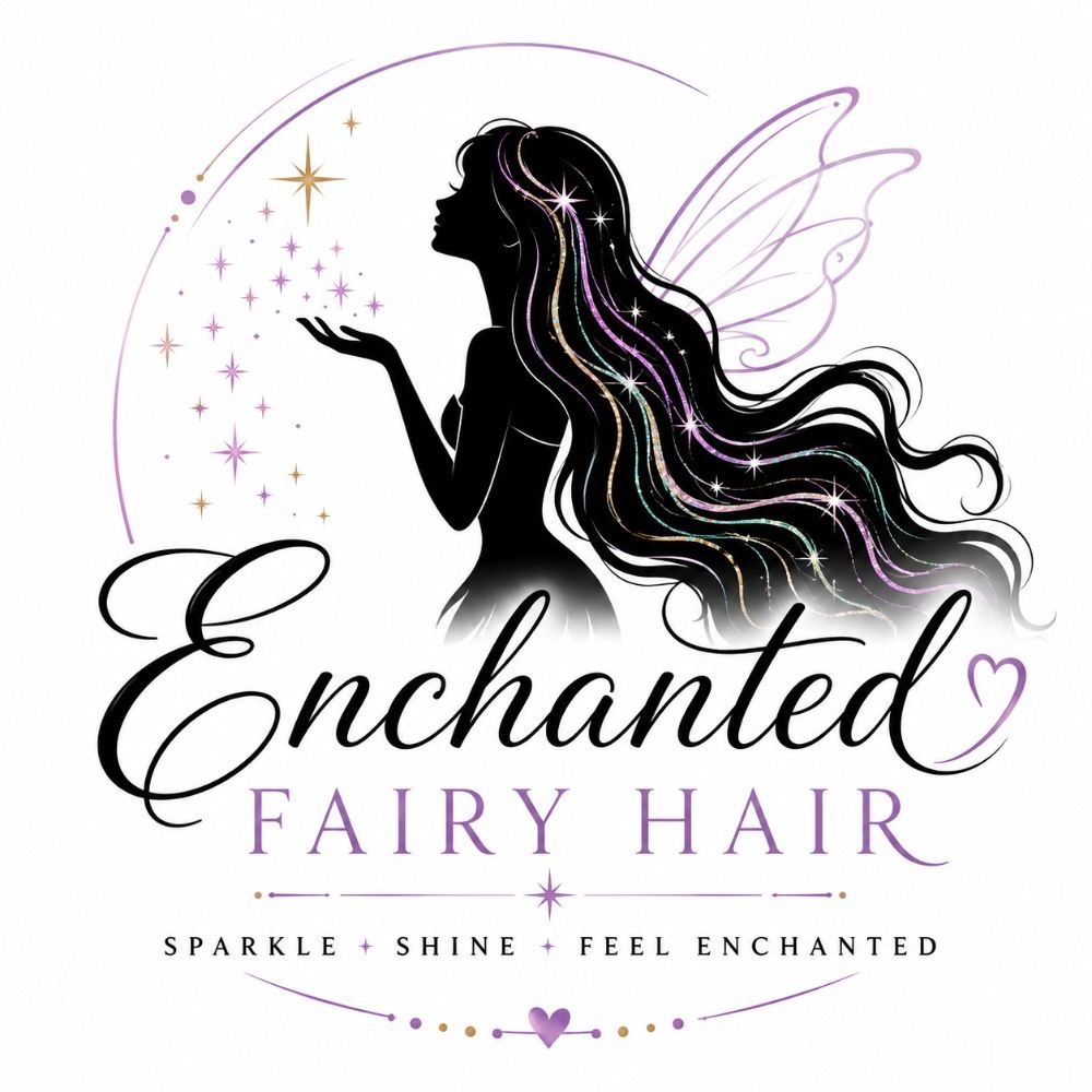 Enchanted Fairy Hair Logo