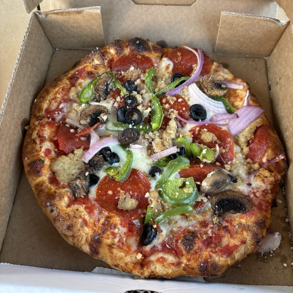County Line Pizza - Mini county line supreme - Salad Near Me - Royse City, Texas County Line Pizza - Mini county line supreme - Salad Near Me - Royse City, Texas