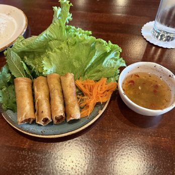 Moon Rabbit - Egg Rolls with Dipping Sauce - Vietnamese Near Me - Houston, Texas Moon Rabbit - Egg Rolls with Dipping Sauce - Vietnamese Near Me - Houston, Texas