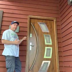 Agile Remodeling Handyman - Installed a new modern front entry door