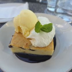 Moxies Orleans Restaurant - White Chocolate Brownie