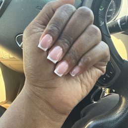 Gel French manicure Gel French manicure
