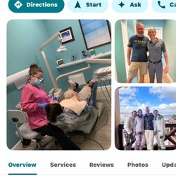 Dentist Naples True View Dental - 380 reviews most all 5 Star. Works out of 1000sf. Barely seen another patient, just always me . Google reviews started 8 years ago.