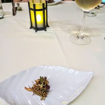 North Pond - Amuse bouche, mushroom - New American Near Me - Chicago, Illinois