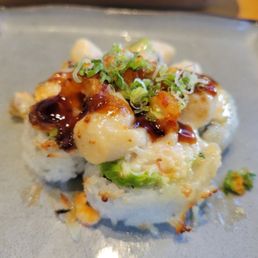 Baked scallop