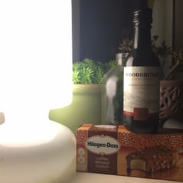 You want one mini bottle of wine & ice cream? You got it! You want one mini bottle of wine & ice cream? You got it!