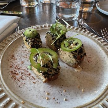 The Bungalow Kitchen - Lobster toast - New American Near Me - Tiburon, California The Bungalow Kitchen - Lobster toast - New American Near Me - Tiburon, California