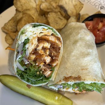 landmark Kitchen & Bar - Buffalo chicken wrap - Bars Near Me - Sandusky, Ohio landmark Kitchen & Bar - Buffalo chicken wrap - Bars Near Me - Sandusky, Ohio