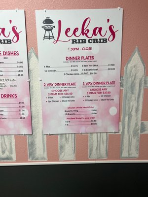 Menu photo 6 Leeka's Rib Crib Lancaster, CA Menu photo 6 Leeka's Rib Crib Lancaster, CA