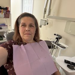 Culpeper Family Dental - This is me getting ready to have a tooth filled