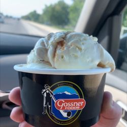 Gossner's Cheese Factory - Caramel brownie ice cream