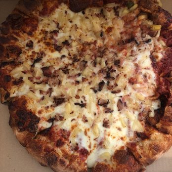 Gold Dust Pizza - Burnt Hawaiin pizza. Standards have dropped since switching from Original "Pizza Plus" - Pizza Near Me - Ripon, California Gold Dust Pizza - Burnt Hawaiin pizza. Standards have dropped since switching from Original "Pizza Plus" - Pizza Near Me - Ripon, California