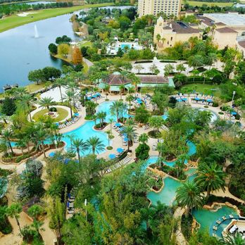 JW Marriott - View from one of three balconies - Hotels Near Me - Orlando, Florida