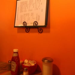 Connie's Kitchen - Menu and table setup
