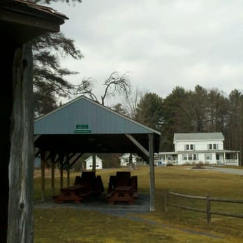 Up Yonda Farm - Picnic shelter with farmhouse in background. - Community Service/Non-Profit Near Me - Bolton Landing, New York Up Yonda Farm - Picnic shelter with farmhouse in background. - Community Service/Non-Profit Near Me - Bolton Landing, New York