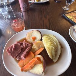 Michael's On The Lake - Corned beef and cabbage for St Pattys Day