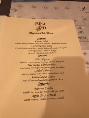 Menu photo 5 Bin 189 Lake Arrowhead, CA Menu photo 5 Bin 189 Lake Arrowhead, CA