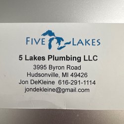 5 Lakes Plumbing