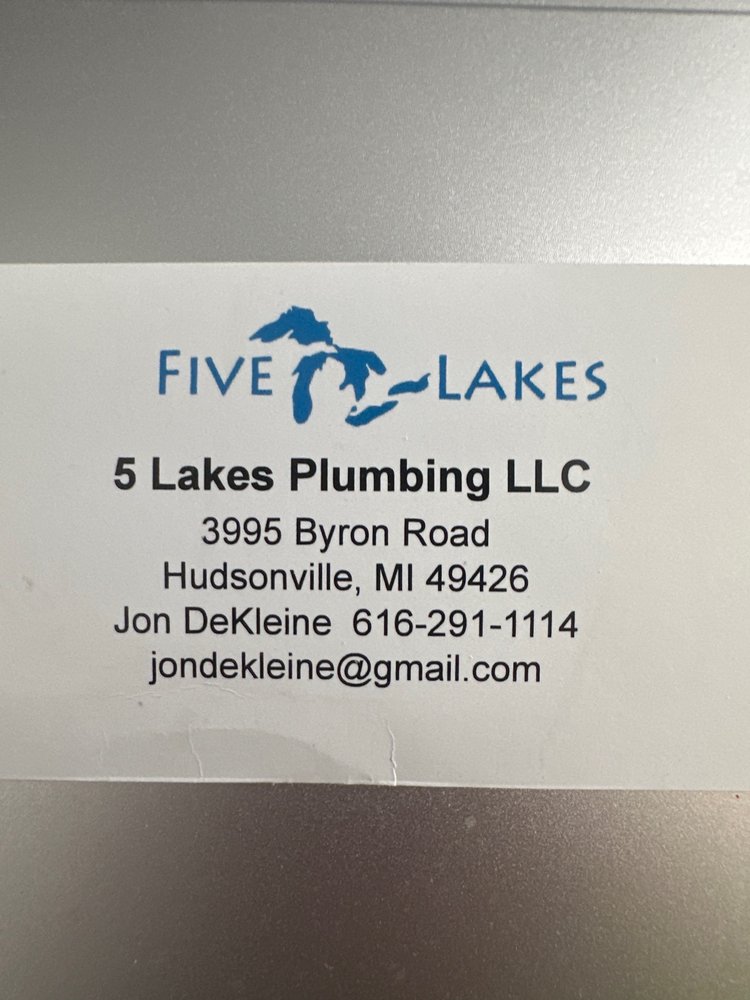 Slide of 5 Lakes Plumbing