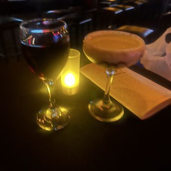 1923 Prohibition Bar - Red wine and chocolate martini - Cocktail Bars Near Me - Las Vegas, Nevada