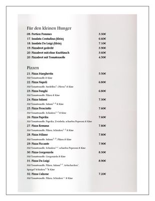 Menu photo 5 Da Luigi Burladingen, BW