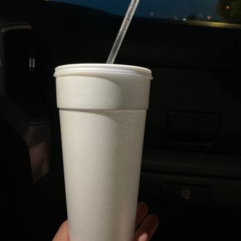 Elotitos Corn Bar - To go cup when u order an agua to go:) Sorry dont have a pic of the agua del Jardin but I recommend it! - Specialty Food Near Me - San Antonio, Texas