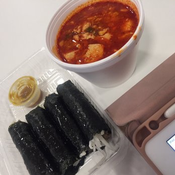 Seoul Kimbap - Mini bulgogi and side soon doo bu soup $9.10 (8/8/19) - Korean Near Me - Honolulu, Hawaii