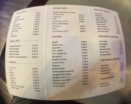 Menu photo 1 EL Buscatrufas Barcelona, B