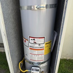 Water heater strap install