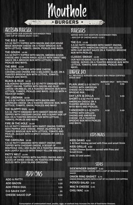 Menu photo 1 Mouthole BBQ Sarasota, FL Menu photo 1 Mouthole BBQ Sarasota, FL