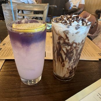First Watch - lavender haze and mint mocha - Breakfast & Brunch Near Me - Miami, Florida