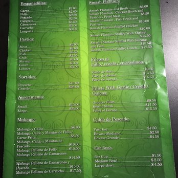 Sargaso Fish House - Page 2 Menu - Puerto Rican Near Me - Añasco, Puerto Rico