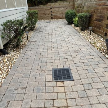 D & M Pressure Washing - After picture, no more patchy looking stones. - Pressure Washers Near Me D & M Pressure Washing - After picture, no more patchy looking stones. - Pressure Washers Near Me
