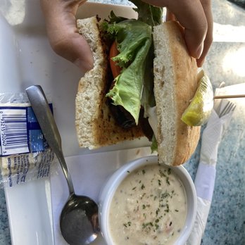 Doc's Marina Grill - Salmon sandwich - American Near Me - Bainbridge Island, Washington Doc's Marina Grill - Salmon sandwich - American Near Me - Bainbridge Island, Washington