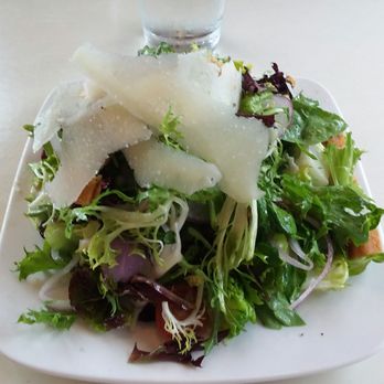 Gather Gastropub - Very light vinaigrette with parmesan croutons and mixed greens!  Hugh!!! - Gastropubs Near Me - Yelm, Washington