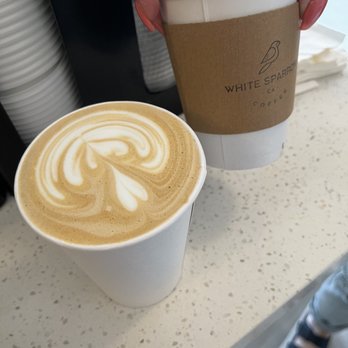 White Sparrow Coffee - Lavender latte - Coffee Roasteries Near Me - Tustin, California White Sparrow Coffee - Lavender latte - Coffee Roasteries Near Me - Tustin, California