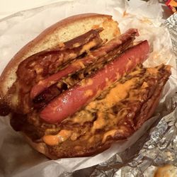 Smashburger - The disappointment of a cheesy Mac dog