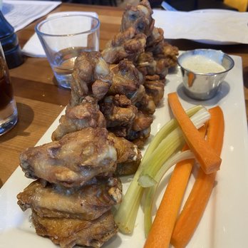La Cage - Chicken wings... download the app for Thursday it's half Off - Sports Bars Near Me - Lasalle, Quebec La Cage - Chicken wings... download the app for Thursday it's half Off - Sports Bars Near Me - Lasalle, Quebec