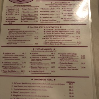 DiCicco's - Lunch Menu! - Italian Near Me - Denver, Colorado DiCicco's - Lunch Menu! - Italian Near Me - Denver, Colorado