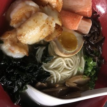 Kazan BBQ, Ramen, & Bar - Seafood Ramen $18 - Ramen Near Me - Albany, New York Kazan BBQ, Ramen, & Bar - Seafood Ramen $18 - Ramen Near Me - Albany, New York
